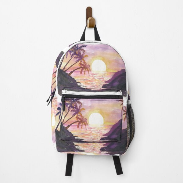 Item preview, Golden Bali Sunset Escape with Palm Trees and Serenity designed and sold by artshop77.