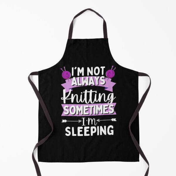 Item preview, Knitting Quotes I'M Not Always Knitting Sometimes I Sleep Mug Mask designed and sold by MindyMarianela.