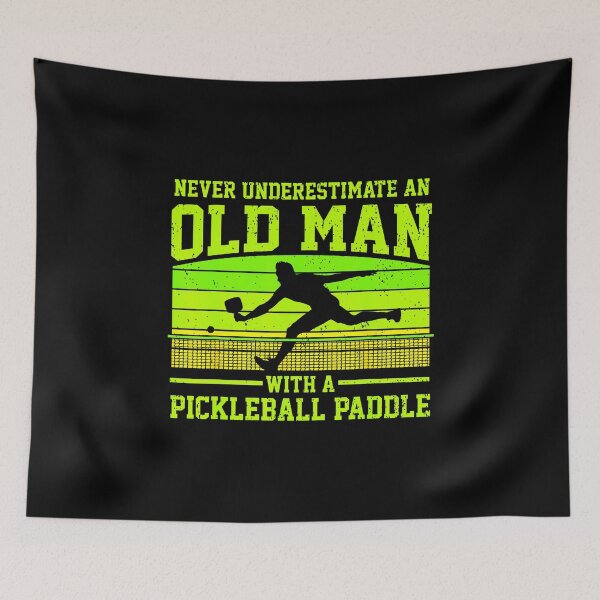 Item preview, Cool Pickleball Never Understimate An Old Man With A Paddle designed and sold by KathleenEliza.