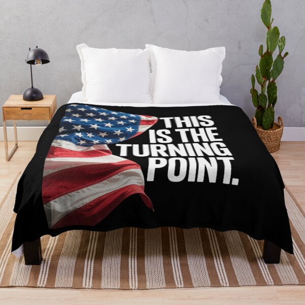 Item preview, This is The Turning Point Tee USA Flag for Men Women Teens Long designed and sold by ReadySide.