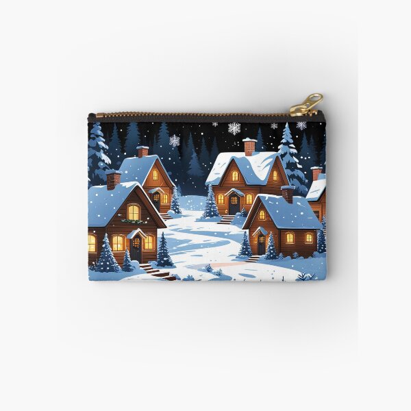 Item preview, Cozy Christmas Village designed and sold by Velora_art01.
