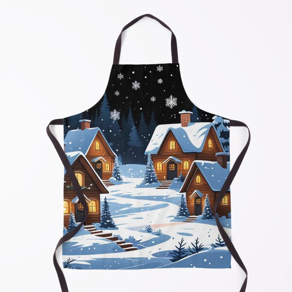 Item preview, Cozy Christmas Village designed and sold by Velora_art01.