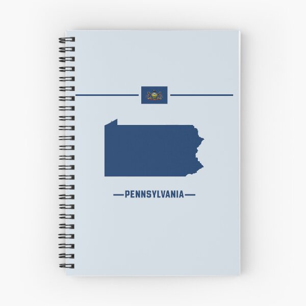 Item preview, Pennsylvania Pride, Classic State Map & Flag Seal T-Shirt designed and sold by mashmosh.