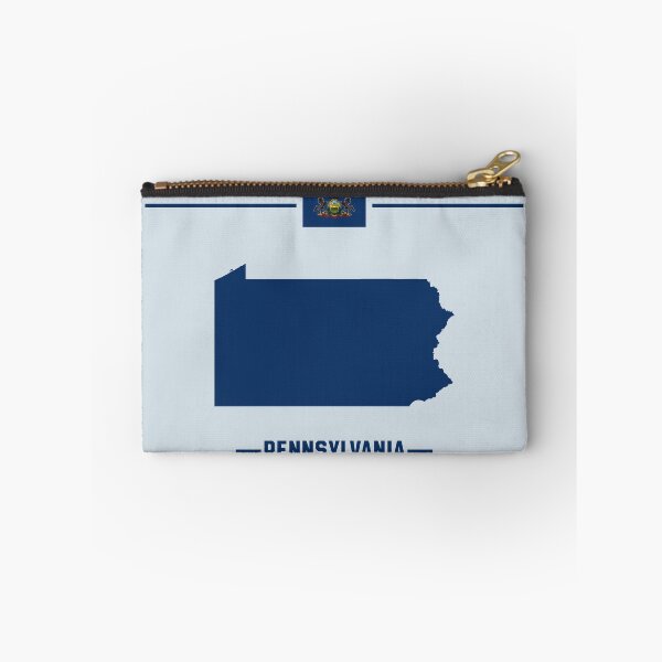 Item preview, Pennsylvania Pride, Classic State Map & Flag Seal T-Shirt designed and sold by mashmosh.