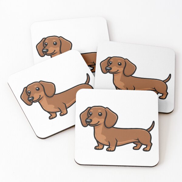 Item preview, Minimalist Dachshund Emoji - Sausage Dog designed and sold by UrbanoTee.