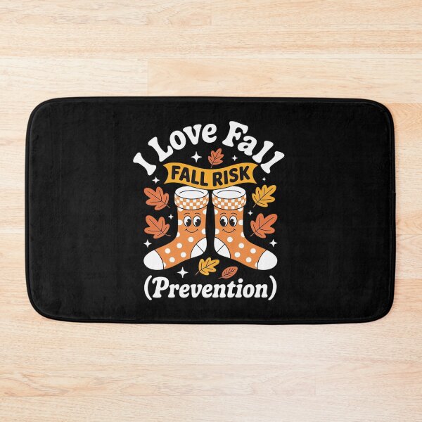 Item preview, I Love Fall Prevention Fall Physical Therapy Pair Of Sock designed and sold by skanderio.