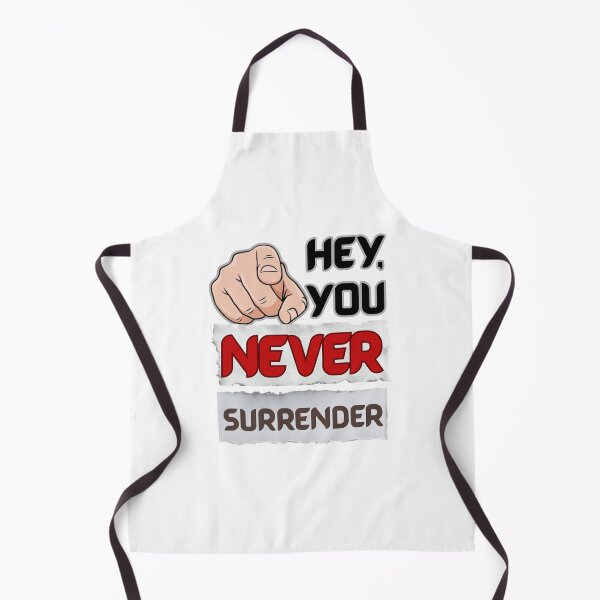 Item preview, HEY YOU NEVER GIVE UP designed and sold by Born_to_Play.