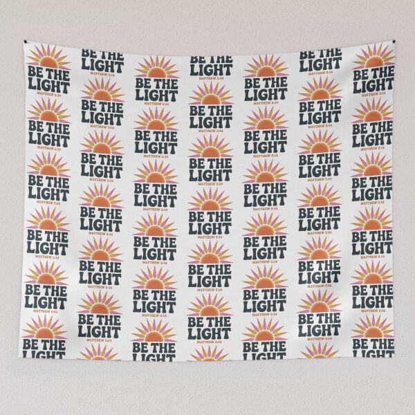 Item preview, Be The Light, Be A Light designed and sold by graphic-genie.