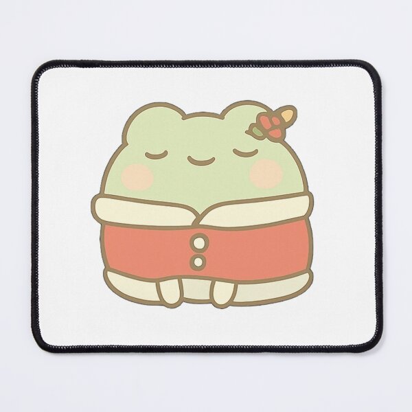 Item preview,  Kawaii Mochi Christmas Frog Sticker designed and sold by BluesSketchbook.
