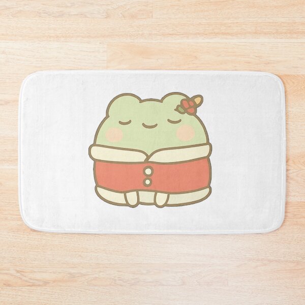 Item preview,  Kawaii Mochi Christmas Frog Sticker designed and sold by BluesSketchbook.