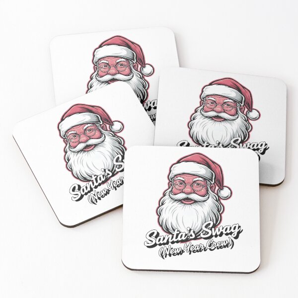 Item preview, Santa's Swag New Year Crew Cool Hipster Christmas Gift designed and sold by SoulenCify.