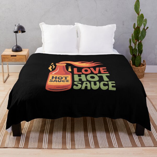 Item preview, I Love Hot Sauce Flying Bottle Spicy Food designed and sold by skanderio.