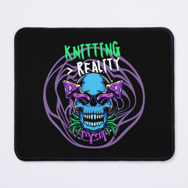 Item preview, Knitting Vs Reality Yarn Craft Handmade Needlework Hobby designed and sold by AngelaSandra.