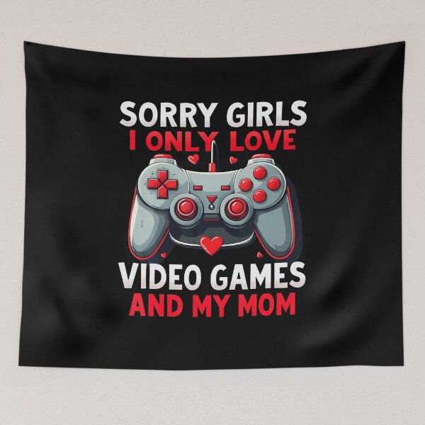Item preview, Valentines Day Boys Son Video Games Funny Gamer Hearts designed and sold by DawnPatricia.