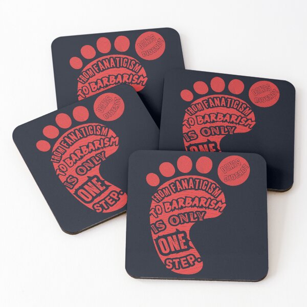 Item preview, Denis Diderot: From fanaticism to barbarism is only one step. designed and sold by artbleed.