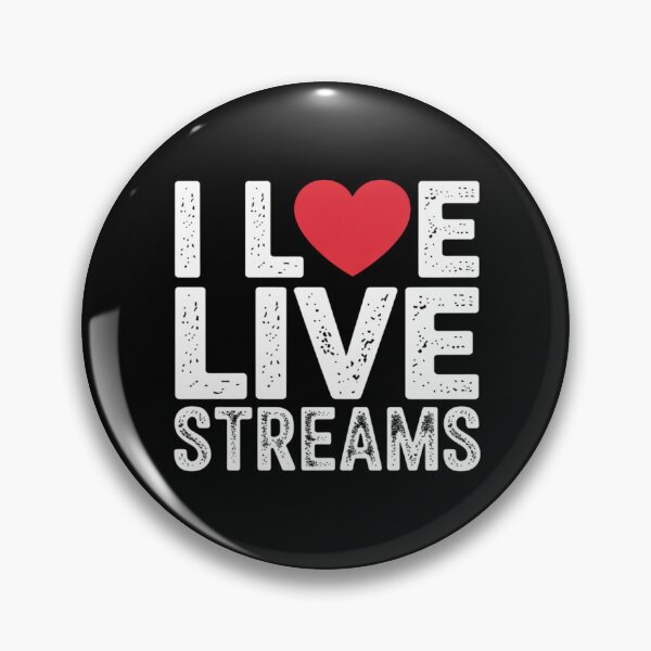 Item preview, I Love Live Streams Stream Lover Gamers designed and sold by skanderio.