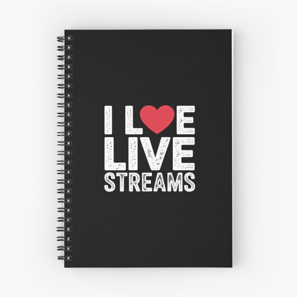 Item preview, I Love Live Streams Stream Lover Gamers designed and sold by skanderio.