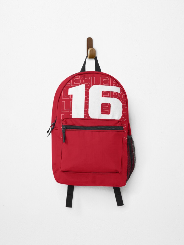 Thumbnail 1 of 3, Backpack, Charles Leclerc 16 designed and sold by PatternDesign01.