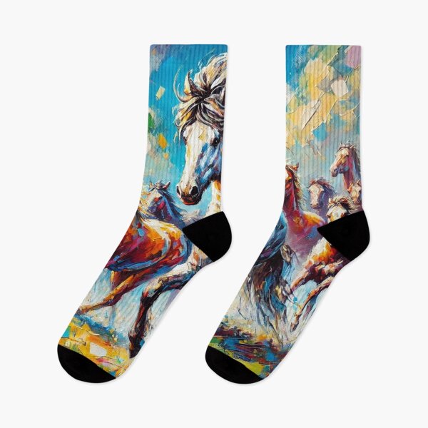 Item preview, Galloping Herd of Horses designed and sold by Eric Nagel.