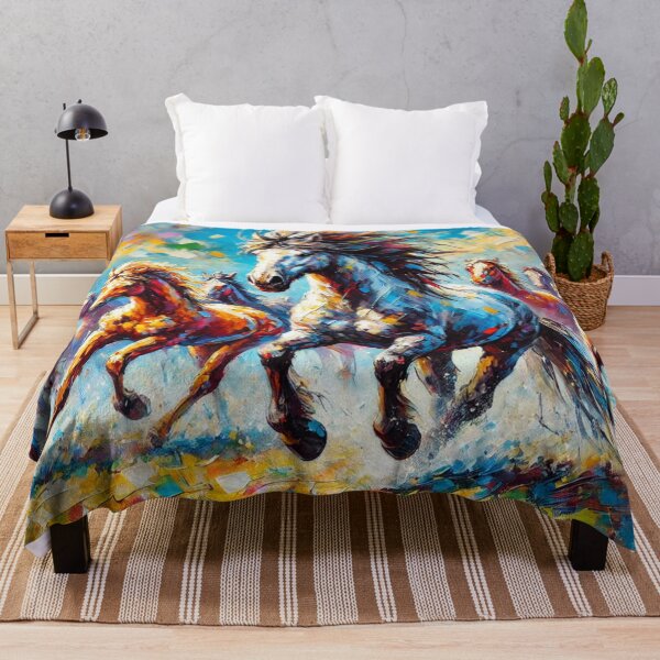 Item preview, Galloping Herd of Horses designed and sold by Eric Nagel.