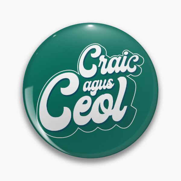 Item preview, Craic agus Ceol fun and music vibe in Gaeilge designed and sold by unrealindeed.