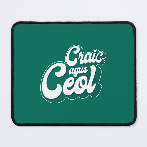 Item preview, Craic agus Ceol fun and music vibe in Gaeilge designed and sold by unrealindeed.