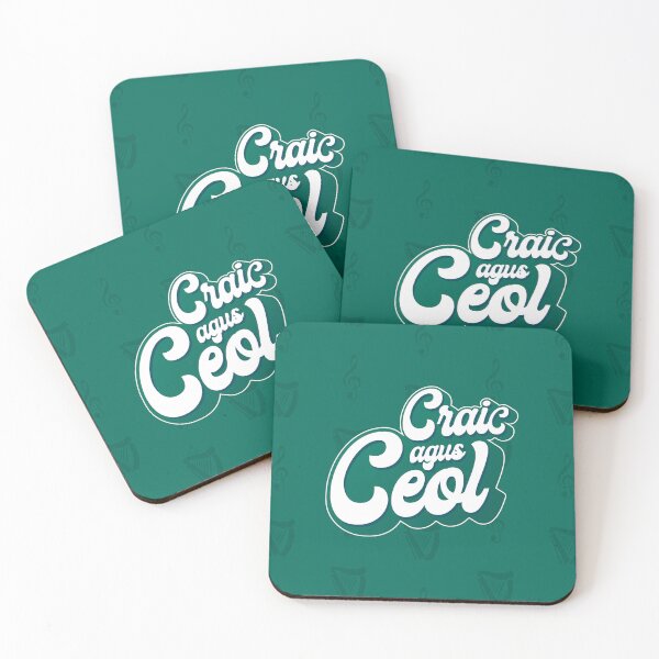 Item preview, Craic agus Ceol fun and music vibe in Gaeilge designed and sold by unrealindeed.