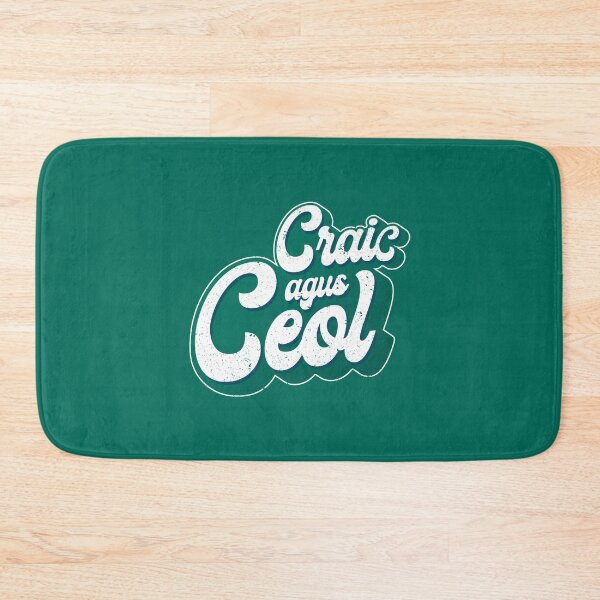 Item preview, Craic agus Ceol fun and music vibe in Gaeilge designed and sold by unrealindeed.