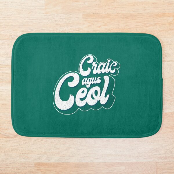 Item preview, Craic agus Ceol fun and music vibe in Gaeilge designed and sold by unrealindeed.