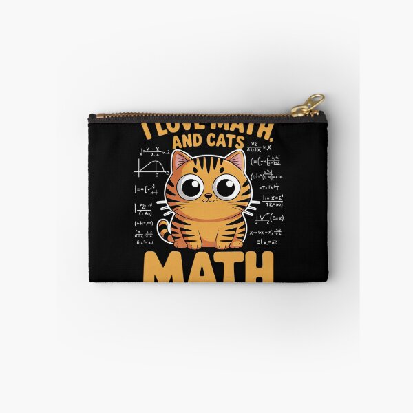 Item preview, I Love Math and Cats STEM Nerd Gift designed and sold by skanderio.