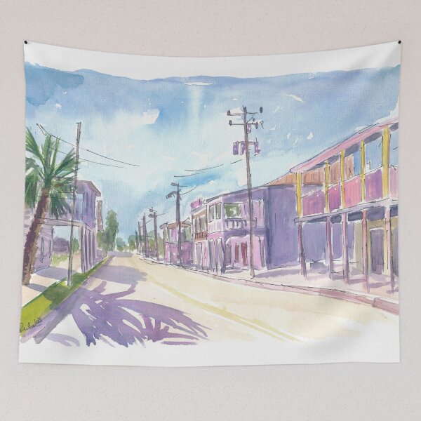 Item preview, Cedar Key Florida Serenity with Sunlit Streets and Coastal Charm designed and sold by artshop77.