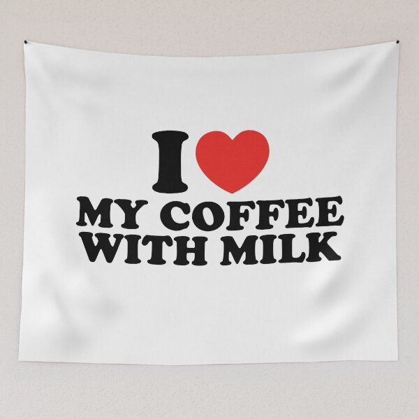 Item preview, I Love My Coffee With Milk designed and sold by shitpostee.