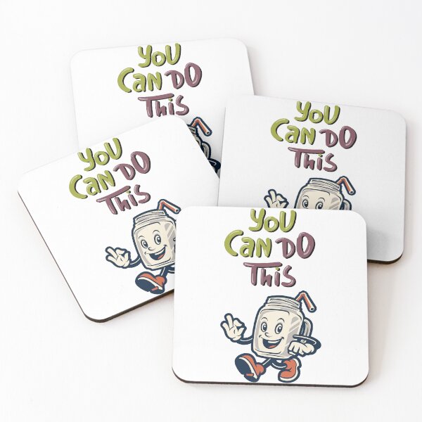 Item preview, You Can Do This Motivational Cute Jar Character T-Shirt designed and sold by MUKUND FASHION DESIGN.