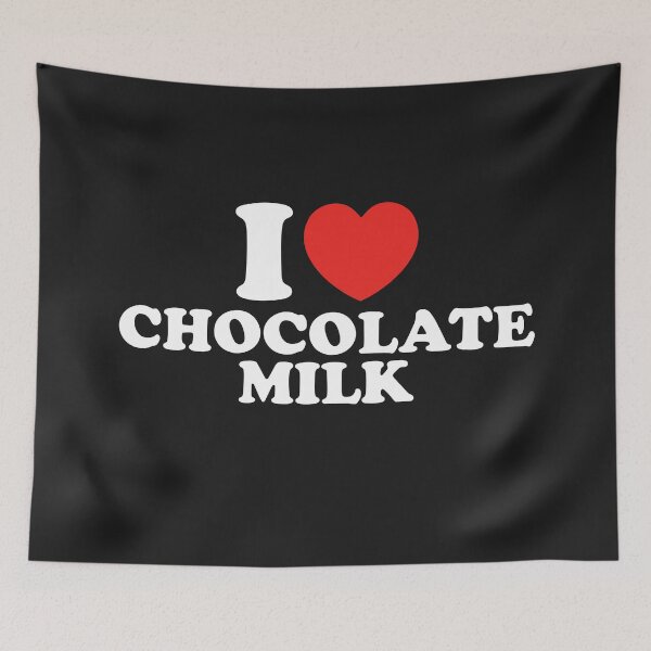 Item preview, I Love Chocolate Milk designed and sold by shitpostee.