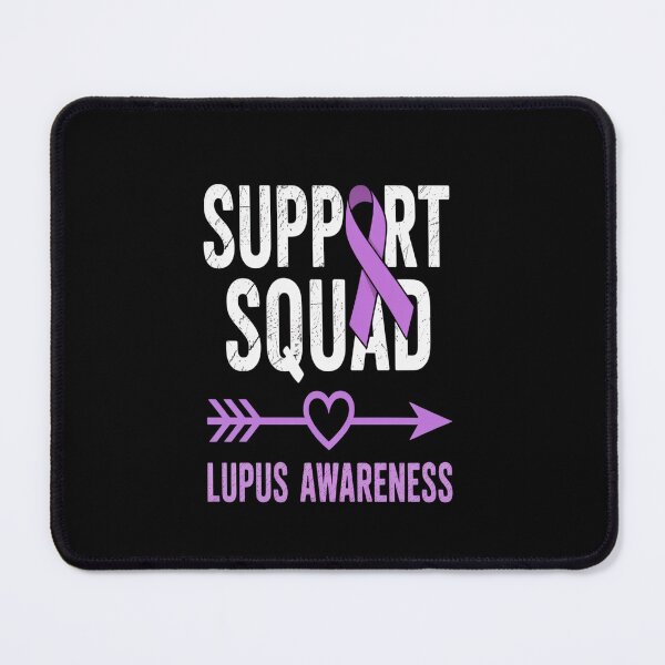 Item preview, Support Squad To The Heart Lupus Warrior designed and sold by MeowtivationP.