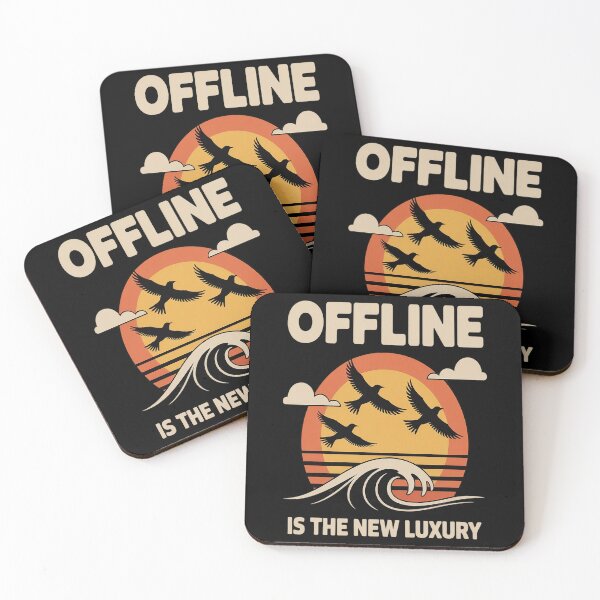 Item preview, Offline Is the New Luxury Anti Burnout Calm Wear designed and sold by kakashinn.