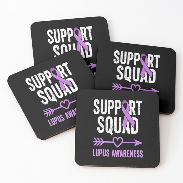 Item preview, Support Squad To The Heart Lupus Warrior designed and sold by MeowtivationP.