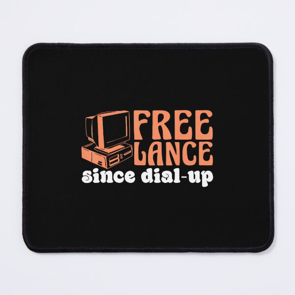 Item preview, Freelance Since Dial-Up Funny Freelancer Virtual Assistant designed and sold by CaraRuth.