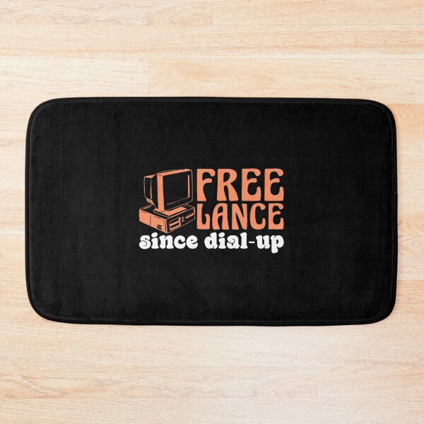 Item preview, Freelance Since Dial-Up Funny Freelancer Virtual Assistant designed and sold by CaraRuth.