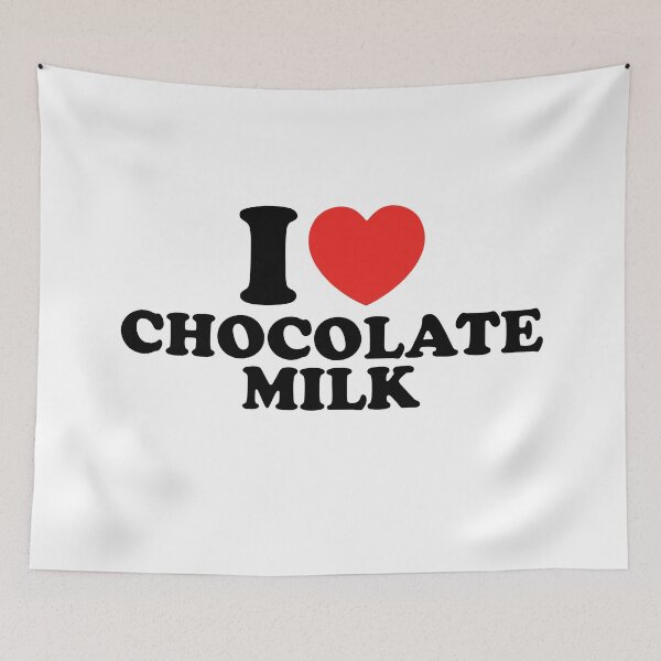 Item preview, I Love Chocolate Milk designed and sold by shitpostee.