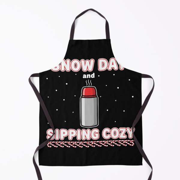 Item preview, Snow Day Sipping Cozy Winter Thermos Art designed and sold by graphicnew.