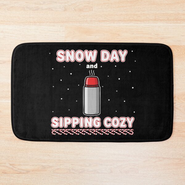 Item preview, Snow Day Sipping Cozy Winter Thermos Art designed and sold by graphicnew.