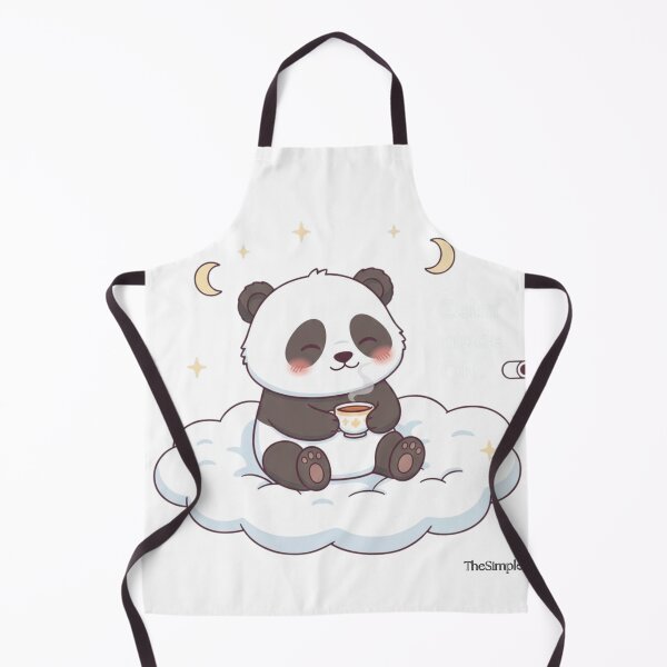 Item preview, Calm Mode ON – Cute Relaxing Panda on a Cloud | Kawaii Cozy Art designed and sold by TheSimpleTee007.