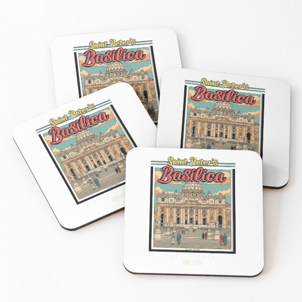 Item preview, Saint Peter’s Basilica – Vatican City Travel Poster designed and sold by Islanday.official.