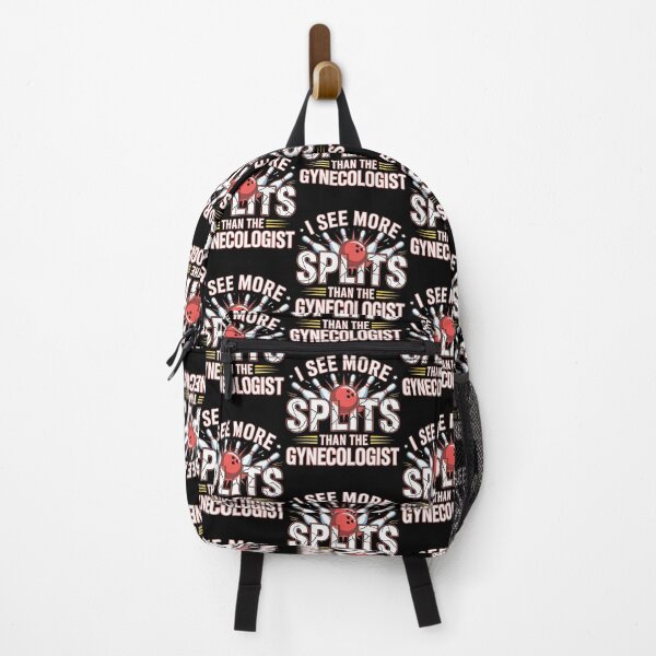 Item preview, I See More Splits Than The Gynecologist Bowling designed and sold by LeanneCarolina.