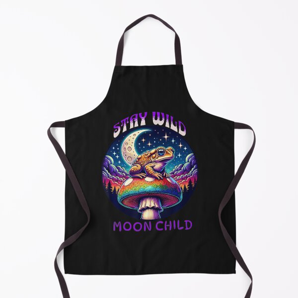 Item preview, Stay Wild Moon Child Magic Mushroom Toad Frog Hippie Boho designed and sold by ArleneJene.