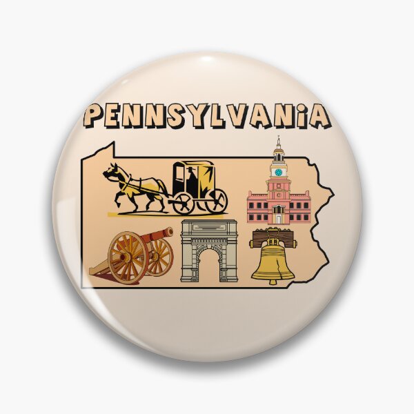 Artikelvorschau, Pennsylvania-Stolz, Vintage-T-Shirt als Souvenir aus dem Keystone State entworfen und verkauft von mashmosh.