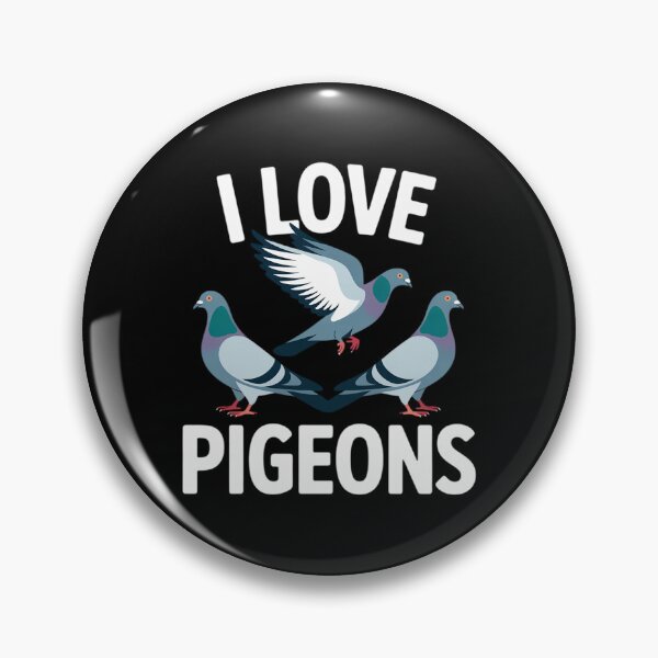 Item preview, I Love Pigeons Cute Urban Pigeon Lover Birdwatching designed and sold by imsamaharem.