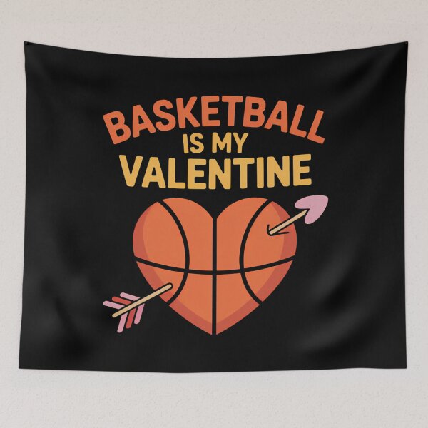Artikelvorschau, Basketball Valentinstag entworfen und verkauft von cosmicncozyS.