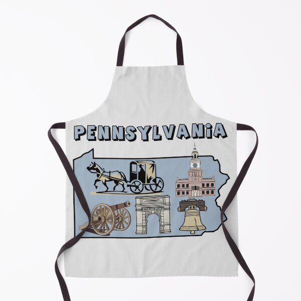 Item preview, Pennsylvania Icons, Vintage State Pride Tee - Amish Country, Liberty Bell & Independence Hall designed and sold by mashmosh.